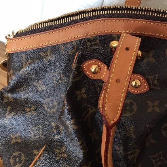 💎✨ RARE✨💎 zipper big Louis Vuitton bag tivoli GM French - Picture 10 of 16